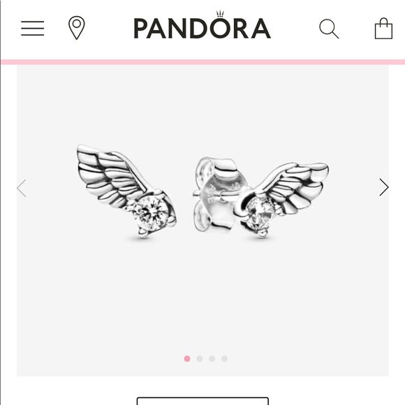 Sparkling Pavé Tennis Bracelet/ comes with pair of Pandora stud earring - Picture 4 of 6